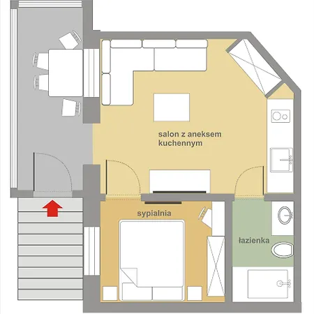 Sanhaus - Ul Haffnera I Okolice - 3-5 Minut Od Plazy I Deptaka Sopot