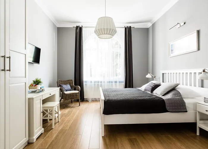 Apartmán Sanhaus - Ul Haffnera I Okolice - 3-5 Minut Od Plazy I Deptaka